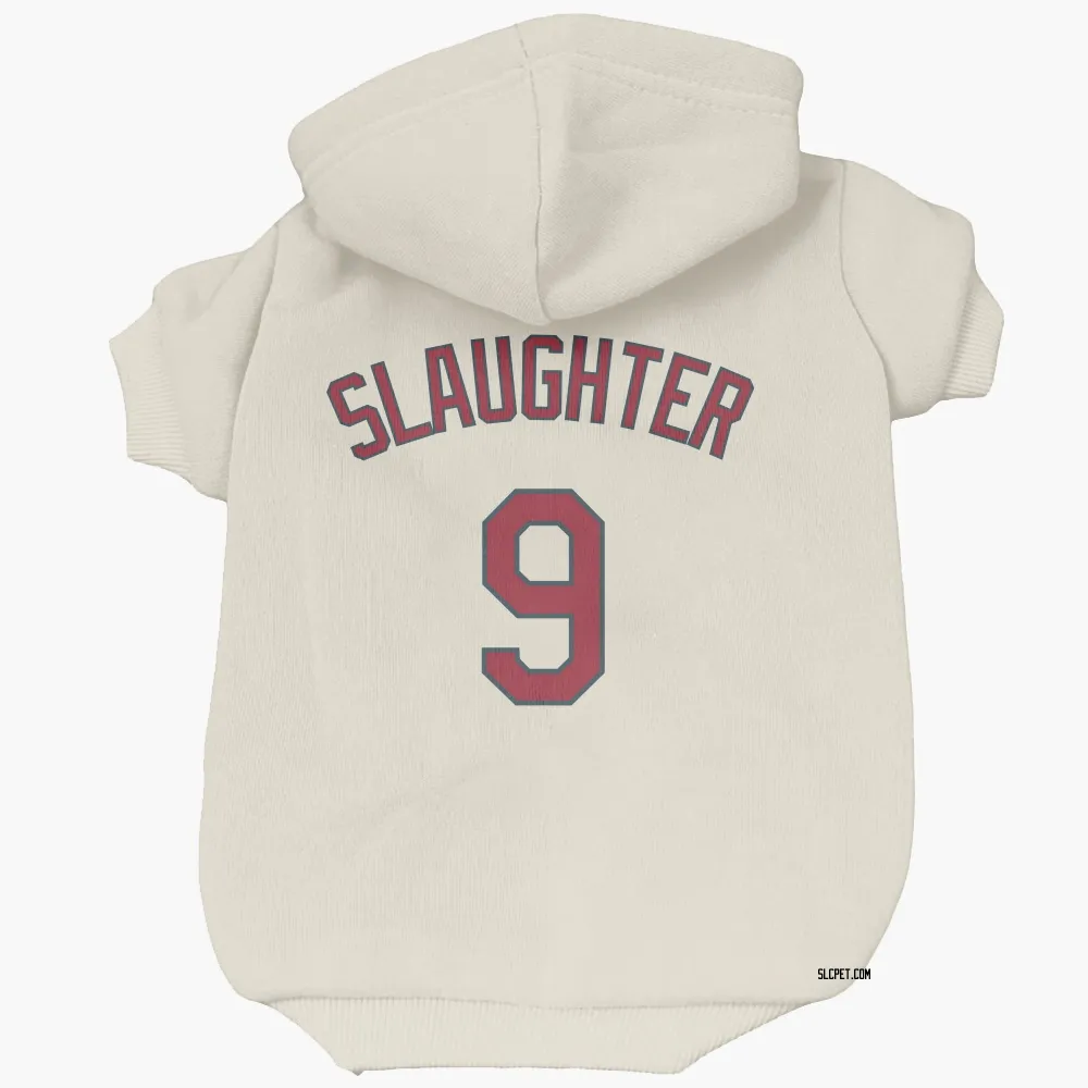 St. Louis Cardinals #9 Enos Slaughter 1946 Cream Throwback Jersey on  sale,for Cheap,wholesale from China